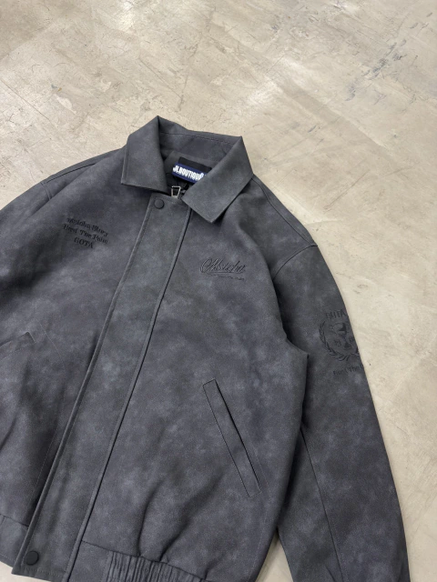 Campera BOMBER “eco cuero imp”