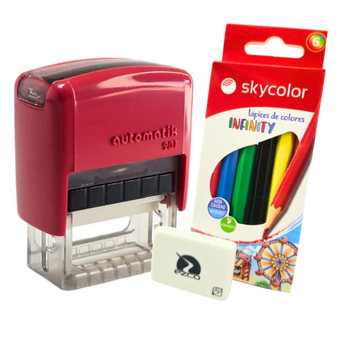 Sello Escolar Automatik 901