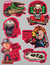 Imagem do Pack 6 adesivos