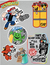 Pack 6 adesivos - loja online