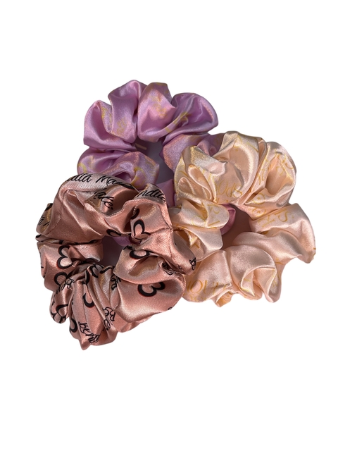 Amarrador de cabelo cetim SCRUNCHIE BM