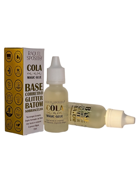 COLAEMMIM BLINDAGEM EM GEL PARA MISTURAS. À PROVA D'ÁGUA ! COLA DE BASE, GLITTER, E OUTROS.