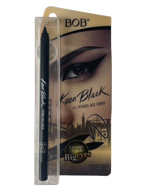 LÁPIS DE OLHO KEEN BLACK BOB PRETO APONTÁVEL À PROVA D`ÁGUA