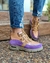 Botas Camelia Camel forrada en Cuero. Plantilla Anatómica de latex. Linea 24hs de Comodidad.(395) lo