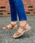 Sandalias Jacky Color Suela - Plantilla Anatómica de LATEX forrada en cuero Linea 24hs. Comodidad.(479)