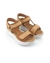 Sandalias Malibú Color Camel - Plantilla Anatómica de LATEX forrada en cuero Linea 24hs. Comodidad.(851) en internet