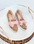 Panchas Lola color Print/Nude - Scarpanno Zapatos