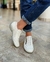 Zapatillas FELISA de Cuero c/Plantilla Anatómica de LATEX forrada en cuero. Color Blanco Linea 24hs de Comodidad.(877) - comprar online