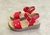 Sandalias Loretta Color Rojo (474) Solo talle 35, 36 Y 37 - Scarpanno Zapatos