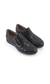 Zapatos Elena NEGRO CROCO de Cuero forrados en Cuero y plantilla Anatomica con Plataforma Negro Linea 24hs de Comodidad. (030) - Scarpanno Zapatos