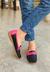 Mocasines Milly Negro con Fucsia - Scarpanno Zapatos