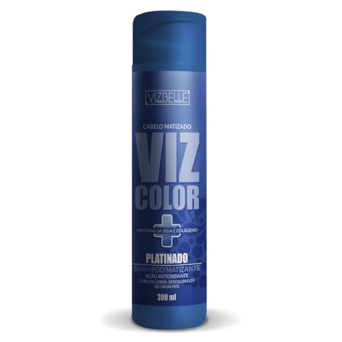 Shampoo Matizante Platinado 300ml Vizbelle
