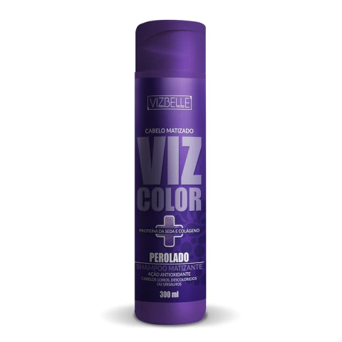 Shampoo Matizante Perolado 300ml Vizbelle