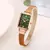 Imagem do Relógio Feminino com Pulseira De Malha De Aço Design Quadrado Moderno de Quartzo, Elegância e Sofisticação