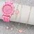 Relógio Feminino com Pulseira de Silicone Estilo Kit com 6 ou 5 pçs/ Relógio de Pulso - Pulseira - Colar - Anel - Par de Brincos na internet