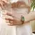 Relógio Feminino com Pulseira De Malha De Aço Design Quadrado Moderno de Quartzo, Elegância e Sofisticação - loja online