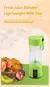 Mini Liquidificador Portátil Take Juice Cup 6 Lâminas Recarregável na internet