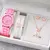 Relógio Feminino com Pulseira de Silicone Estilo Kit com 6 ou 5 pçs/ Relógio de Pulso - Pulseira - Colar - Anel - Par de Brincos - Loja Distbeleza