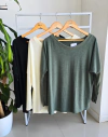 Buzo Liso Manga Morley - comprar online