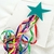 Hair Clips Estrela com Franja em Fita de Cetim - comprar online