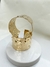 Pulseira Martelada Metal Dourado - comprar online