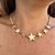 Colar Riviera Zircônia Estrelas Banho Ouro 18K - comprar online