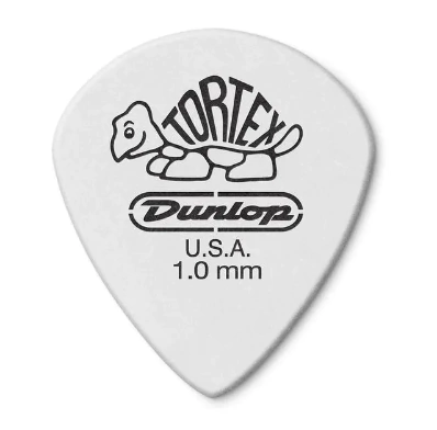 Palheta Dunlop Tortex Jazz III Branca 478P
