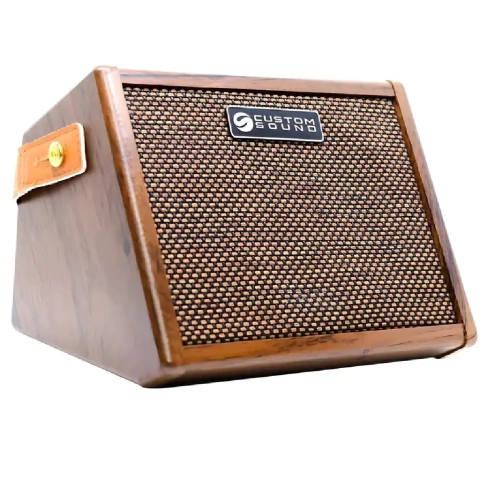 Mini Amplificador 2 Entradas Bluetooth com Efeitos para Violão - Custom Sound MINI 15 - comprar online