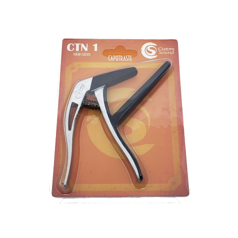 Capotraste Custom Sound p/ Violão Nylon Cromado