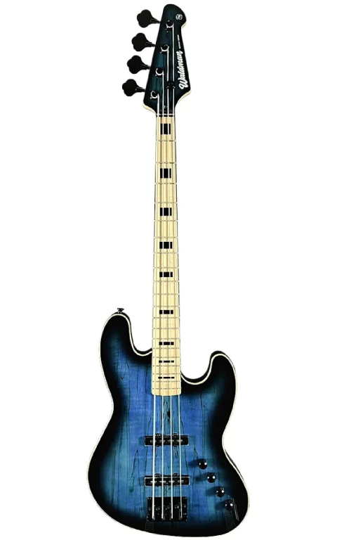 Baixo Eletrico Waldman 4 Cordas - Spalted Blue