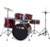Bateria Pro Fire Bumbo 20 Vinho (Ferragem Cromada)