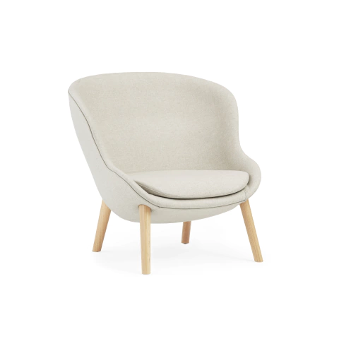 Hyg Lounge Chair Low Oak