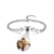 Pulseira de foto círculo personalizada - Loja Soidea