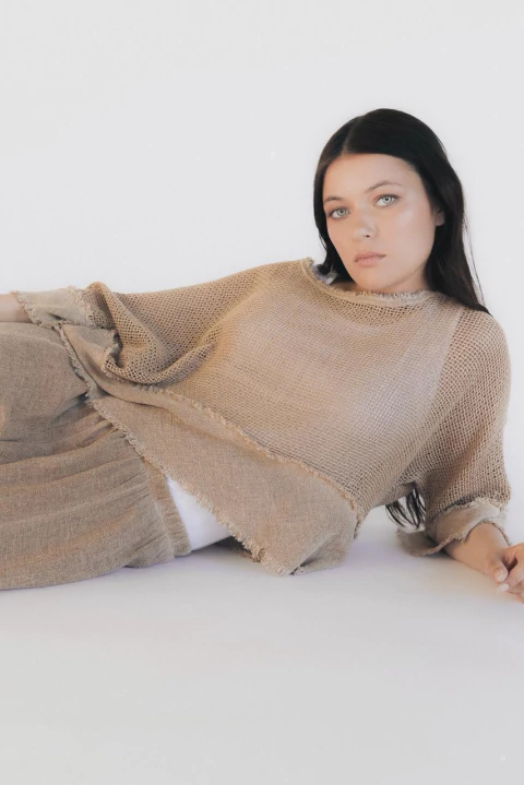 Buzo Arpillera Cadaques - comprar online