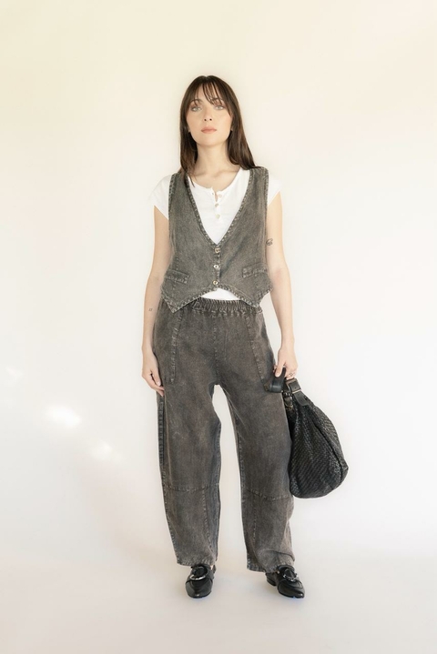 Pantalon Stone wash Aurora