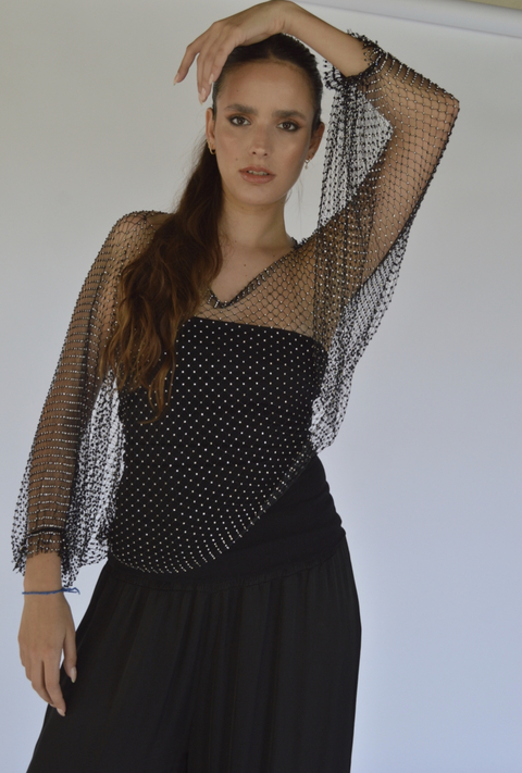 Remera apliques