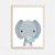 Cuadro Serie Selva Elefante