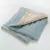 Acolchado 1 Plaza Tussor Reversible Celeste/Natural