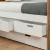 Diván Combinado con Hilera de 3 Cajones + cama carro - Muebles Más Chicos