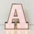 Velador Led Letra "A" Sweet - comprar online