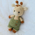 Jirafa Tejida Beige Jardinero
