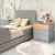 Mesa de Luz Light Gris Oscuro - comprar online