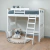 Cama Puente Bambú Pilares Alta - comprar online