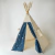 Carpa Tipi Azul con Serigrafia Estrellas