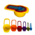 Conjunto Kit Medidor 6 Peças Colheres Xícaras   Kit Medidor com 6 Peças Com esse kit de medidores vai ser moleza reproduzir aquela receita que viu em um vídeo sem errar na medida de nenhum ingrediente. Faça as receitas com mais praticidade e rapidez, as m