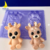 Forma Molde de Chocolate Cervo Natalino Para Enfeite de Natal Comestível Forma em 3 Partes Com Silicone Para Confeitaria 
