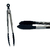Pinça Pegador Culinário Silicone 30 Cm Multiuso Inox Fritura Preto - WD - loja online