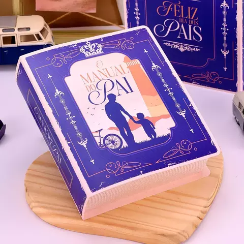 5un Caixa Livro Presente Dia dos Pais 4291