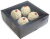 10un Caixa Borda Premium Preta (04 Doces) - Cod 3740 - Ideia Embalagens