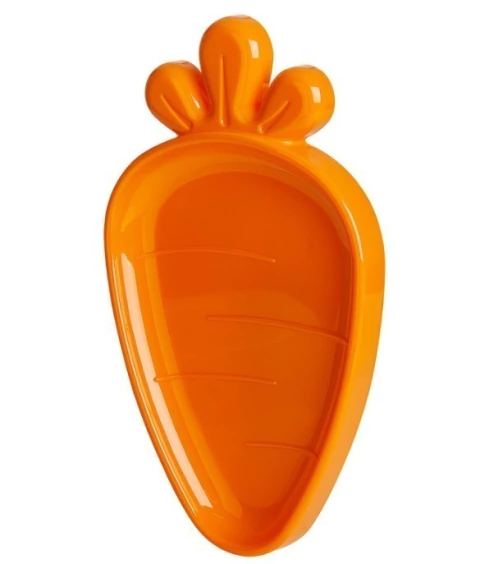 Bandeja Cenoura Acrílica Cristal ou Laranja 28cm na internet